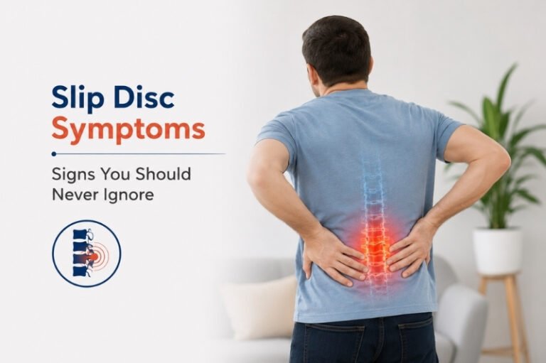 Slip Disc Symptoms That Mean You Should See a Spine Specialist Early – Dr. Tarush Rustagi | Riva Clinic Slip Disc Symptoms